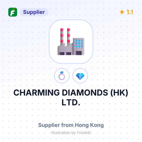 CHARMING DIAMONDS (HK) LTD. – summary card, no photo uploaded yet