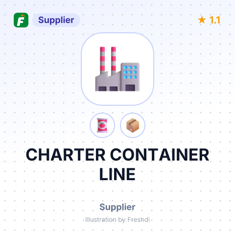 CHARTER CONTAINER LINE – summary card, no photo uploaded yet