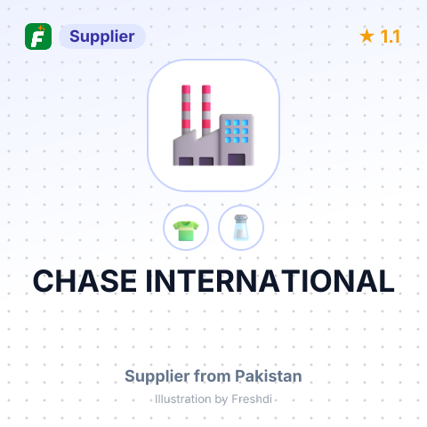 CHASE INTERNATIONAL – summary card, no photo uploaded yet