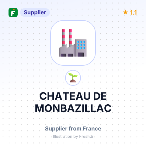 CHATEAU DE MONBAZILLAC – summary card, no photo uploaded yet