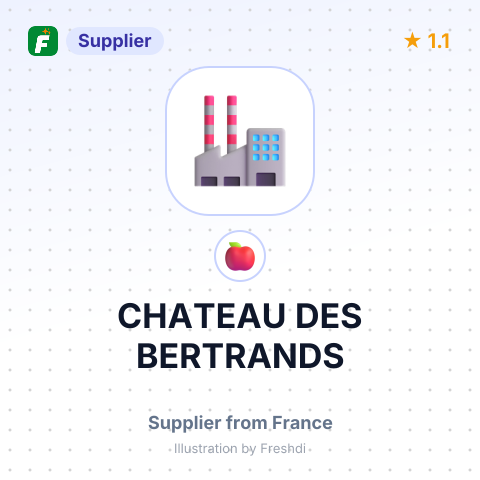 CHATEAU DES BERTRANDS – summary card, no photo uploaded yet