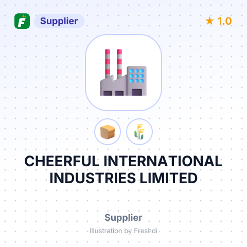 CHEERFUL INTERNATIONAL INDUSTRIES LIMITED – summary card, no photo uploaded yet