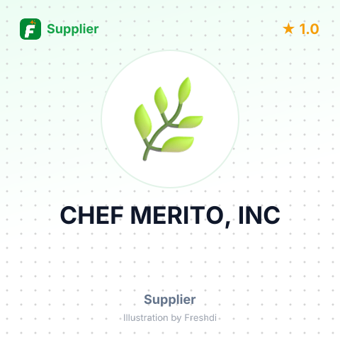 CHEF MERITO, INC – summary card, no photo uploaded yet