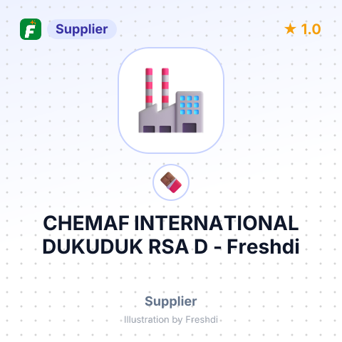 CHEMAF INTERNATIONAL DUKUDUK RSA D – summary card, no photo uploaded yet