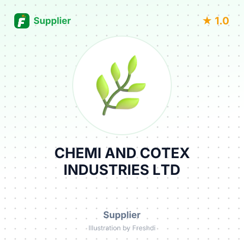 CHEMI AND COTEX INDUSTRIES LTD – summary card, no photo uploaded yet