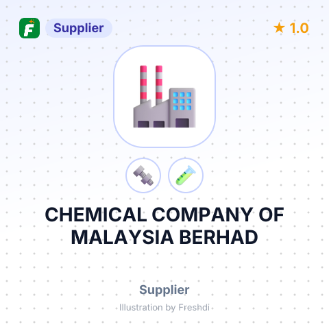 CHEMICAL COMPANY OF MALAYSIA BERHAD – summary card, no photo uploaded yet