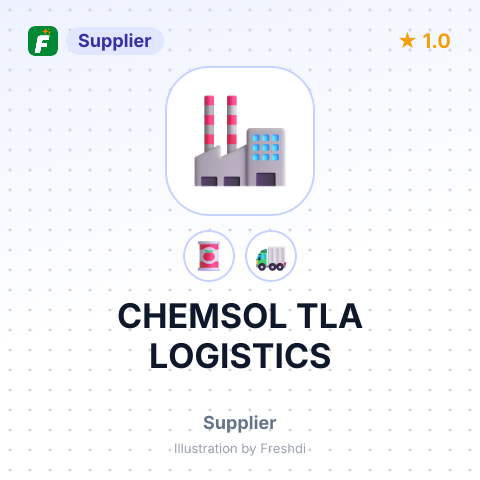 CHEMSOL TLA LOGISTICS – summary card, no photo uploaded yet