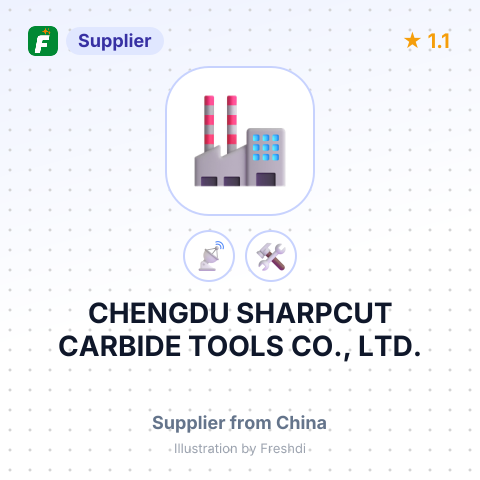 CHENGDU SHARPCUT CARBIDE TOOLS CO., LTD. – summary card, no photo uploaded yet