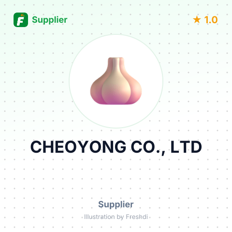 CHEOYONG CO., LTD – summary card, no photo uploaded yet