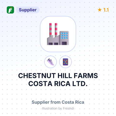 CHESTNUT HILL FARMS COSTA RICA LTD. – summary card, no photo uploaded yet