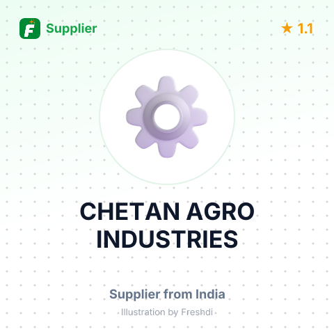 CHETAN AGRO INDUSTRIES – summary card, no photo uploaded yet