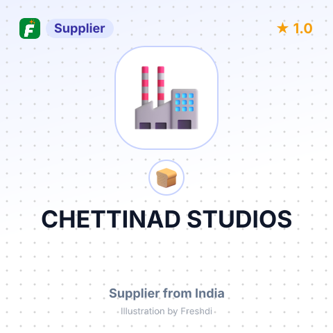 CHETTINAD STUDIOS – summary card, no photo uploaded yet