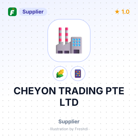 CHEYON TRADING PTE LTD – summary card, no photo uploaded yet