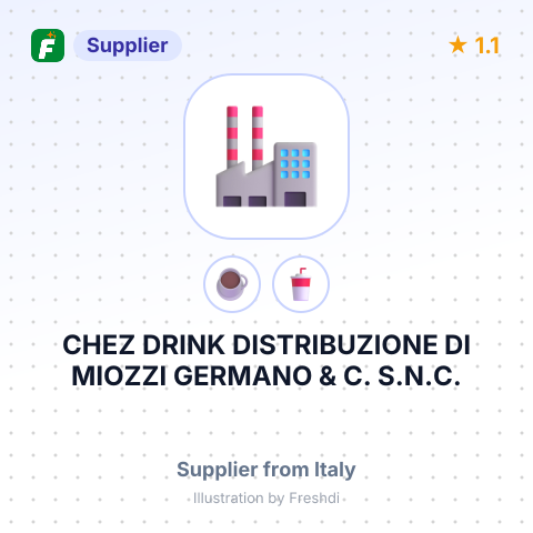 CHEZ DRINK DISTRIBUZIONE DI MIOZZI GERMANO & C. S.N.C. – summary card, no photo uploaded yet
