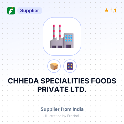CHHEDA SPECIALITIES FOODS PRIVATE LTD. – summary card, no photo uploaded yet