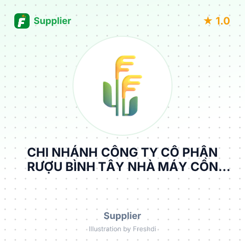 CHI NHÁNH CÔNG TY CỔ PHẦN RƯỢU BÌNH TÂY NHÀ MÁY CỒN RƯỢU BÌNH DƯƠNG – summary card, no photo uploaded yet