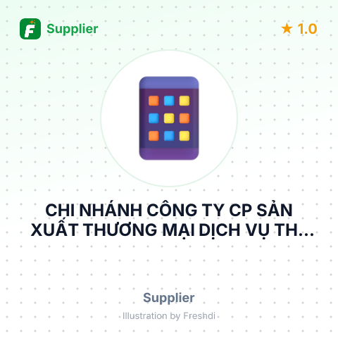 CHI NHÁNH CÔNG TY CP SẢN XUẤT THƯƠNG MẠI DỊCH VỤ THẾ GIỚI VIỆT – summary card, no photo uploaded yet