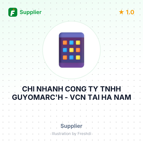 CHI NHANH CONG TY TNHH GUYOMARC'H - VCN TAI HA NAM – summary card, no photo uploaded yet
