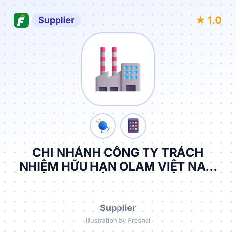 CHI NHÁNH CÔNG TY TRÁCH NHIỆM HỮU HẠN OLAM VIỆT NAM TẠI BIÊN HÒA – summary card, no photo uploaded yet