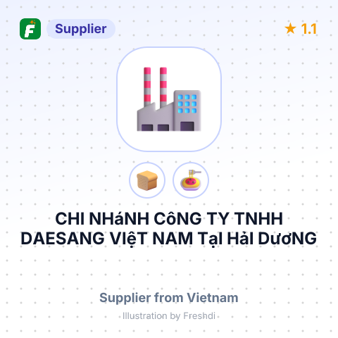 CHI NHáNH CôNG TY TNHH DAESANG VIệT NAM TạI HảI DươNG – summary card, no photo uploaded yet