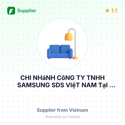 CHI NHáNH CôNG TY TNHH SAMSUNG SDS VIệT NAM TạI THàNH PHố Hồ CHí MINH – summary card, no photo uploaded yet