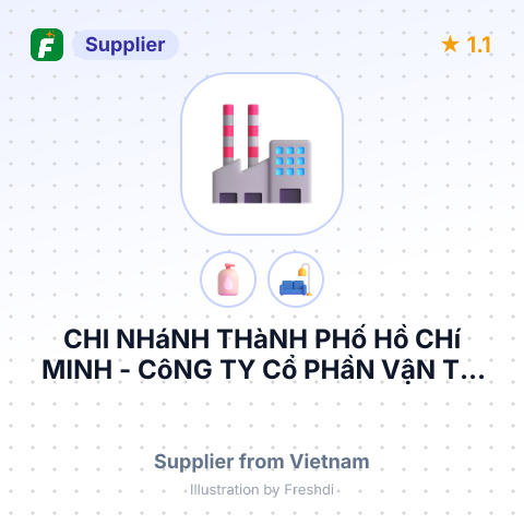 CHI NHáNH THàNH PHố Hồ CHí MINH - CôNG TY Cổ PHầN VậN TảI Và CHUYểN PHáT NHANH AN PHA – summary card, no photo uploaded yet