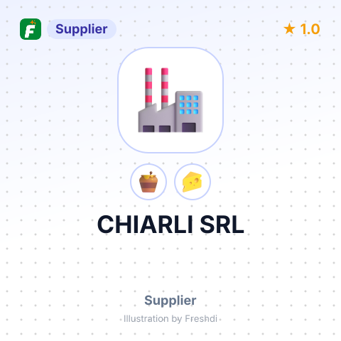 CHIARLI SRL – summary card, no photo uploaded yet