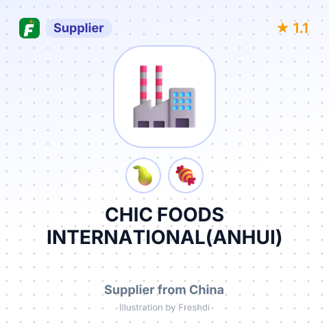 CHIC FOODS INTERNATIONAL(ANHUI) – summary card, no photo uploaded yet