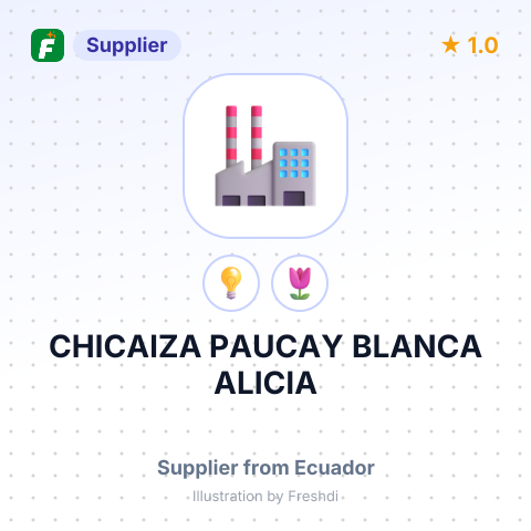 CHICAIZA PAUCAY BLANCA ALICIA – summary card, no photo uploaded yet