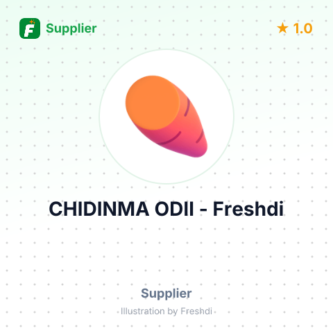 CHIDINMA ODII – summary card, no photo uploaded yet