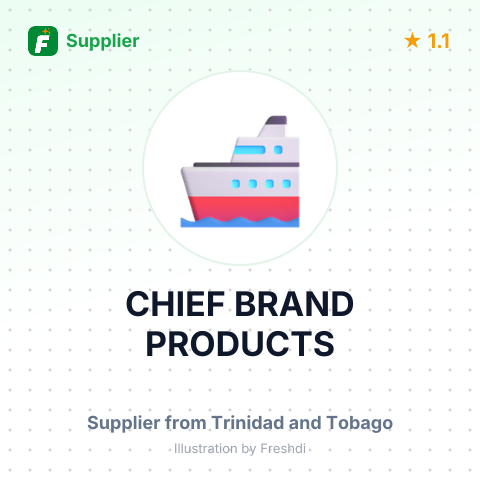 CHIEF BRAND PRODUCTS – summary card, no photo uploaded yet