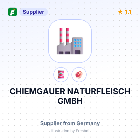 CHIEMGAUER NATURFLEISCH GMBH – summary card, no photo uploaded yet