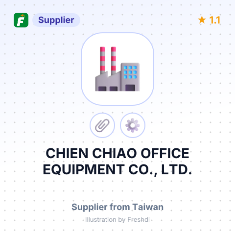 CHIEN CHIAO OFFICE EQUIPMENT CO., LTD. – summary card, no photo uploaded yet