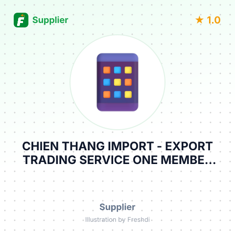 CHIEN THANG IMPORT - EXPORT TRADING SERVICE ONE MEMBER CO., LTD – summary card, no photo uploaded yet
