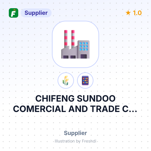 CHIFENG SUNDOO COMERCIAL AND TRADE CO. LTD – summary card, no photo uploaded yet