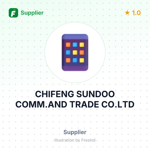 CHIFENG SUNDOO COMM.AND TRADE CO.LTD – summary card, no photo uploaded yet