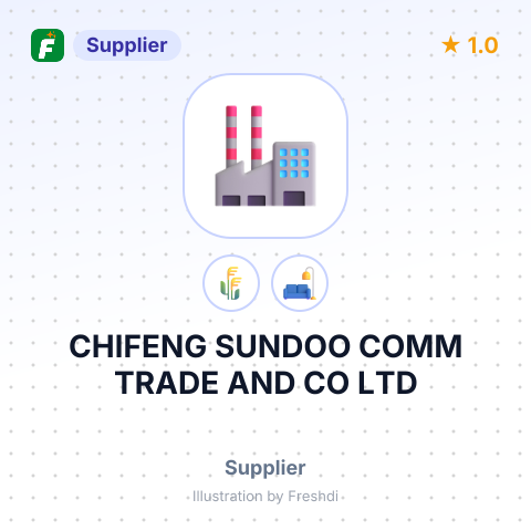 CHIFENG SUNDOO COMM TRADE AND CO LTD – summary card, no photo uploaded yet