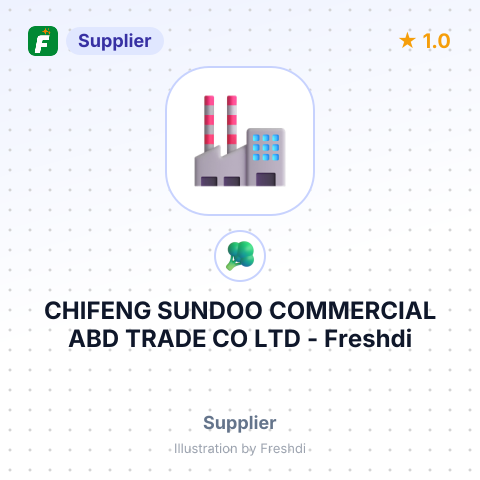 CHIFENG SUNDOO COMMERCIAL ABD TRADE CO LTD – summary card, no photo uploaded yet