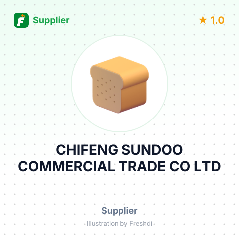 CHIFENG SUNDOO COMMERCIAL TRADE CO LTD – summary card, no photo uploaded yet