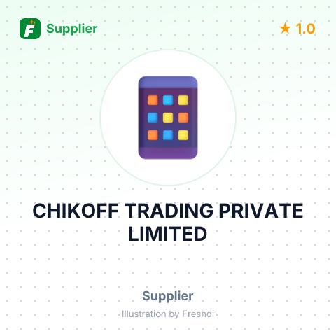 CHIKOFF TRADING PRIVATE LIMITED – summary card, no photo uploaded yet