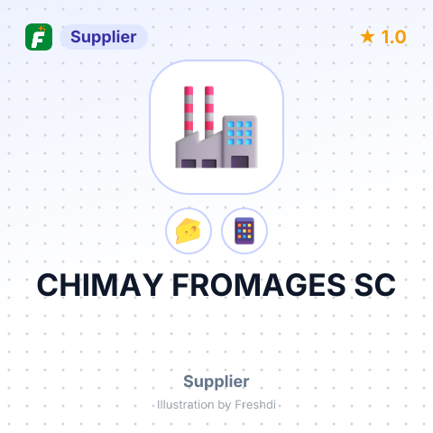 CHIMAY FROMAGES SC – summary card, no photo uploaded yet