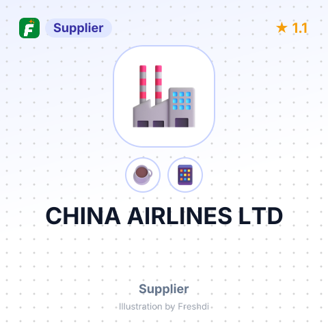 CHINA AIRLINES LTD – summary card, no photo uploaded yet