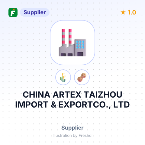 CHINA ARTEX TAIZHOU IMPORT & EXPORTCO., LTD – summary card, no photo uploaded yet