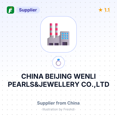 CHINA BEIJING WENLI PEARLS&JEWELLERY CO.,LTD – summary card, no photo uploaded yet