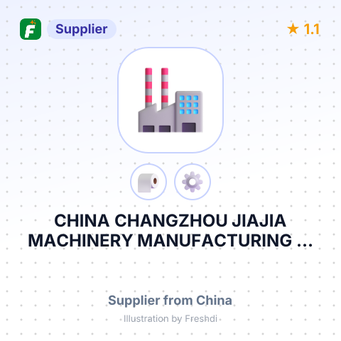 CHINA CHANGZHOU JIAJIA MACHINERY MANUFACTURING ... – summary card, no photo uploaded yet