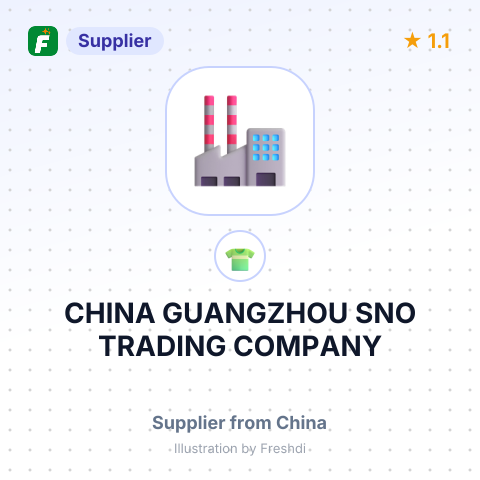 CHINA GUANGZHOU SNO TRADING COMPANY – summary card, no photo uploaded yet