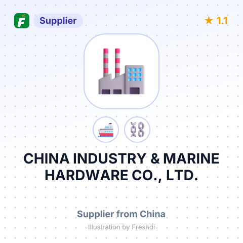CHINA INDUSTRY & MARINE HARDWARE CO., LTD. – summary card, no photo uploaded yet