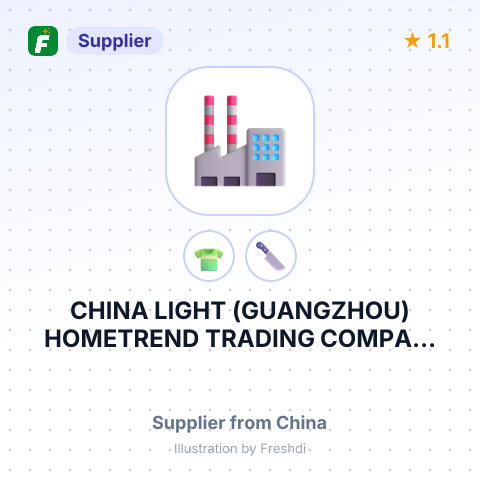 CHINA LIGHT (GUANGZHOU) HOMETREND TRADING COMPA... – summary card, no photo uploaded yet