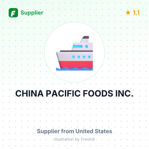 CHINA PACIFIC FOODS INC. – summary card, no photo uploaded yet