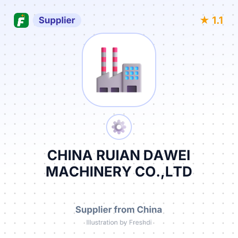 CHINA RUIAN DAWEI MACHINERY CO.,LTD – summary card, no photo uploaded yet